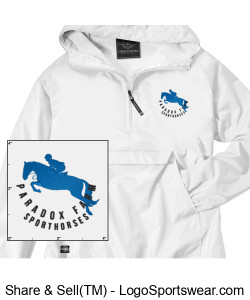 Charles River Adult Unisex Pullover - White Design Zoom